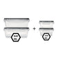 Food Storage Container with Lid, Leak Proof Snap Lock, BPA Free