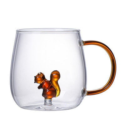 Cartoon Animal Shape Glass