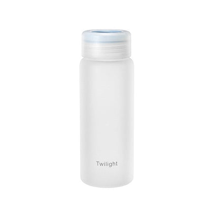 Frosted Matte Clear Glass Water Bottle 420ml