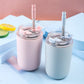 Mini Thermal Cup with Straw