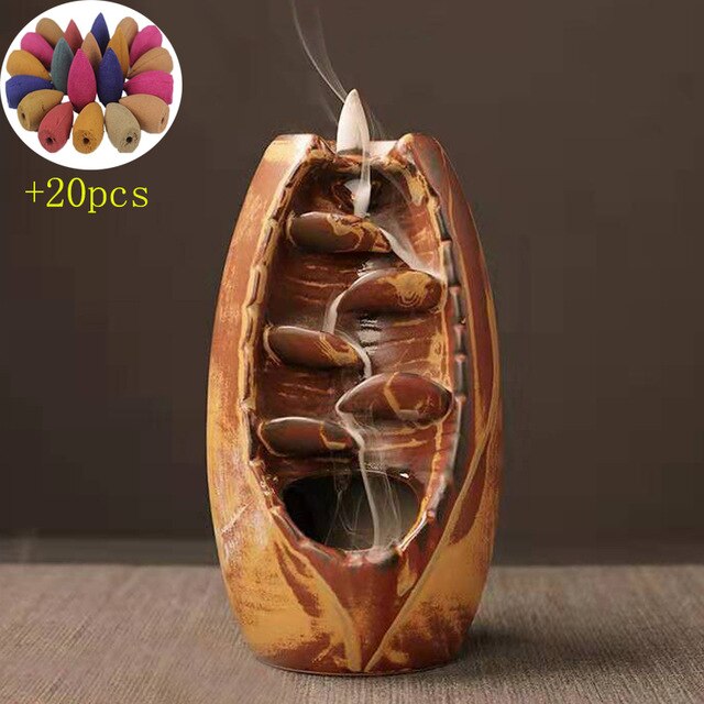 Backflow Incense Burner Waterfall